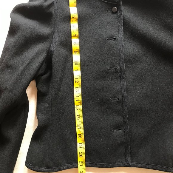 Beautiful black vintage vest. Size : M - Picture 4 of 8